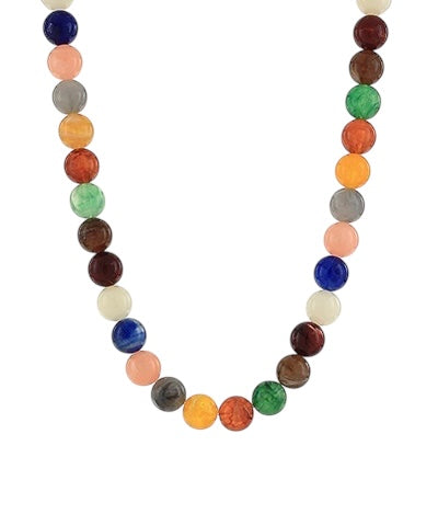 Marble Gem Necklace