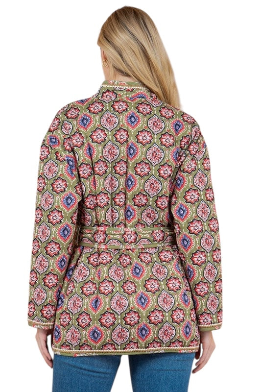 Citron Quilted Jacket