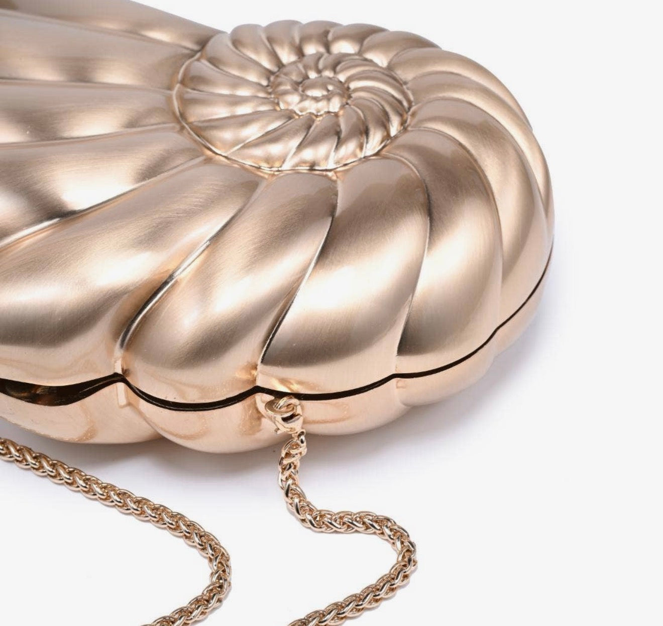 Gold Conch Clutch