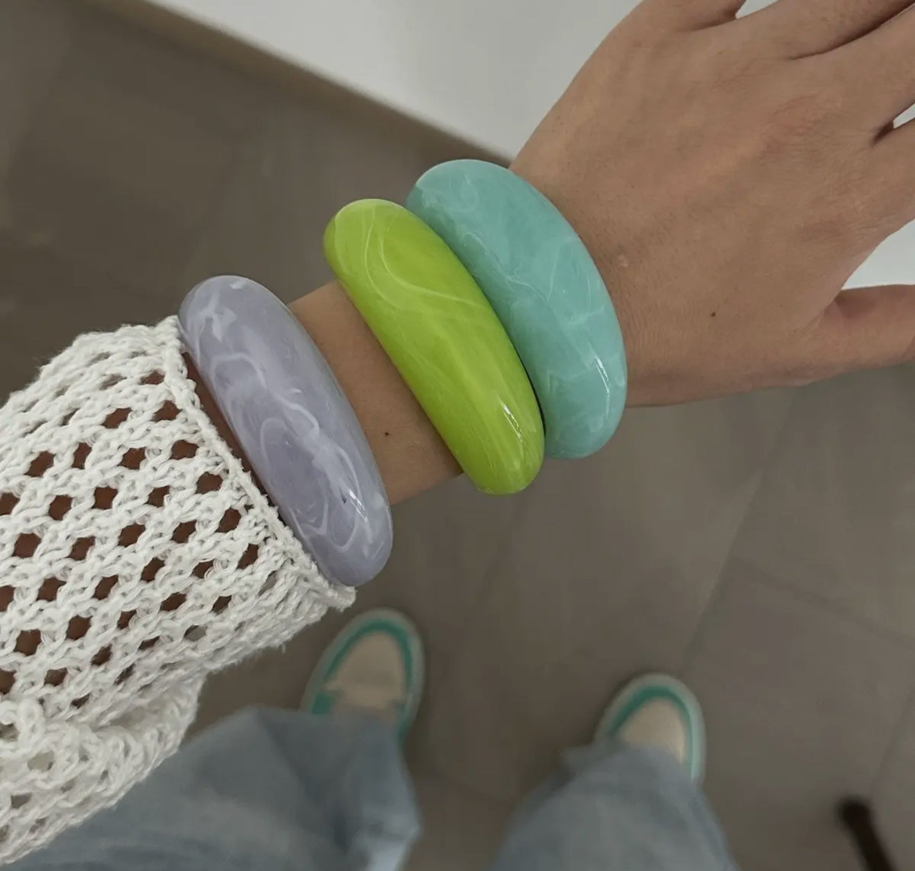 Acrylic Cuff ~ 6 Colors