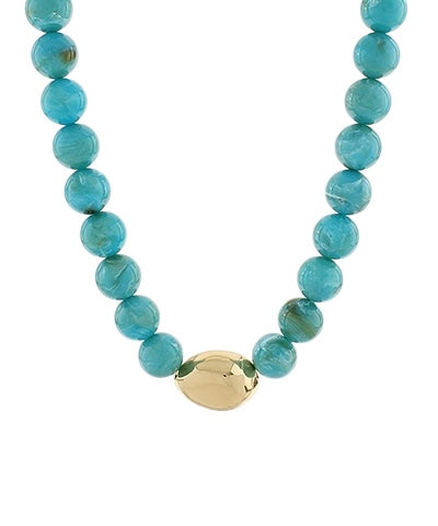 Gold Nugget Gumball Necklace- Two Colors