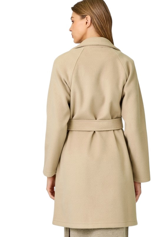 Lapel Collar Coat - 2 Colors