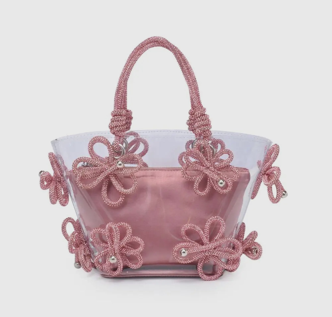 Rhinestone Daisy Tote
