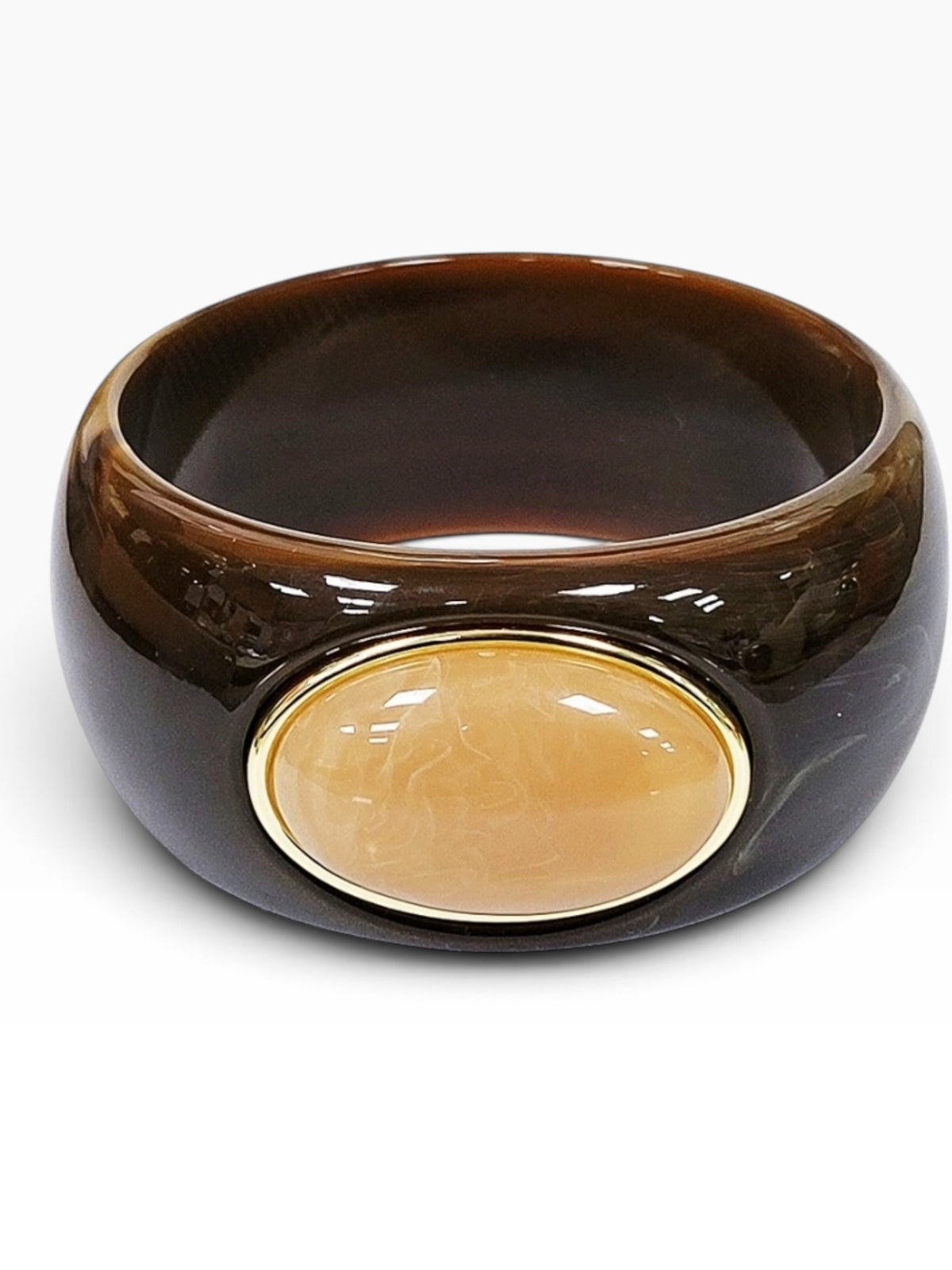 Gemstone Resin Bangle- 3 Colors