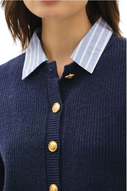 Twofer Cardigan- 2 Colors