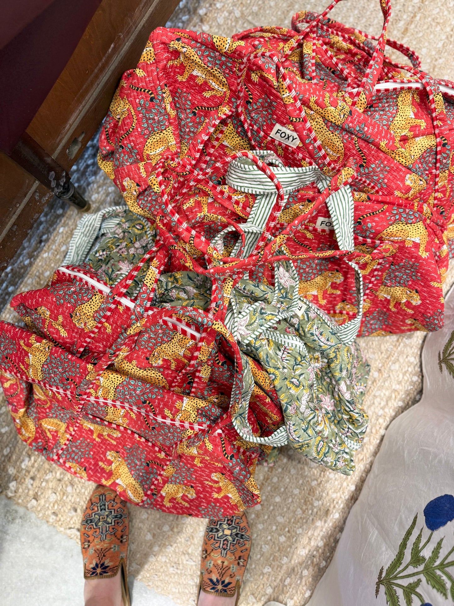 FOXY Duffle Bag- 2 Prints!