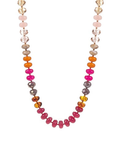 Glass Bead Necklace- 3 Colors