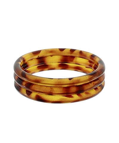 Tortoise Skinny Bangles Set/3