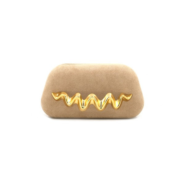 Mod Suede Clutch- 2 Colors