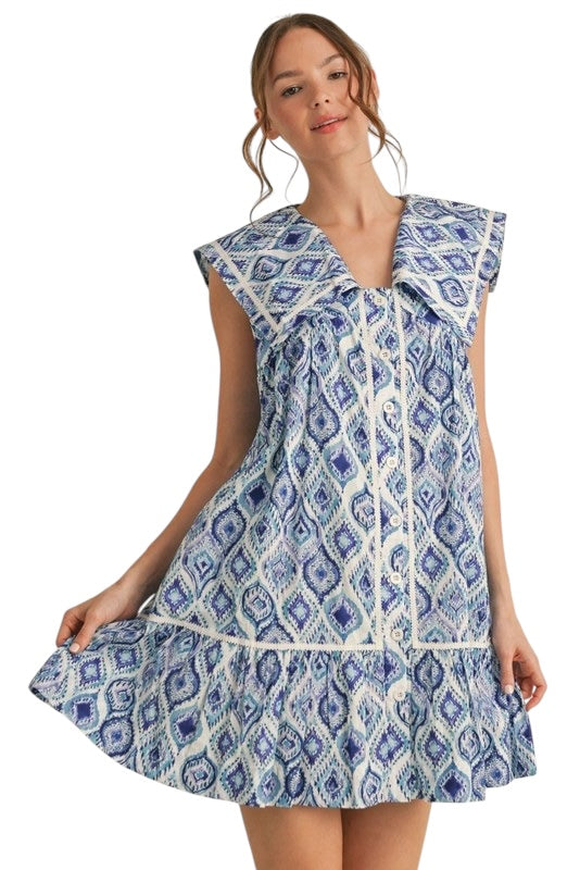 Geo Sailor Mini in Blue