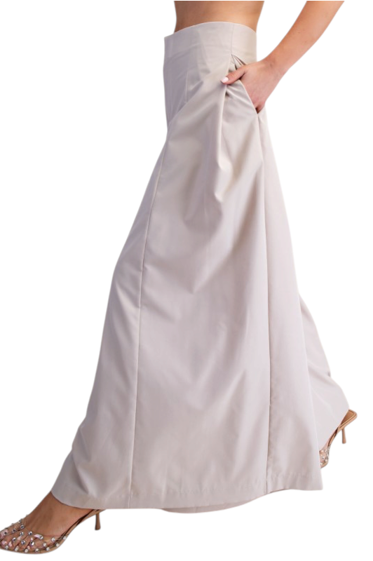 Palazzo Pant in Beige