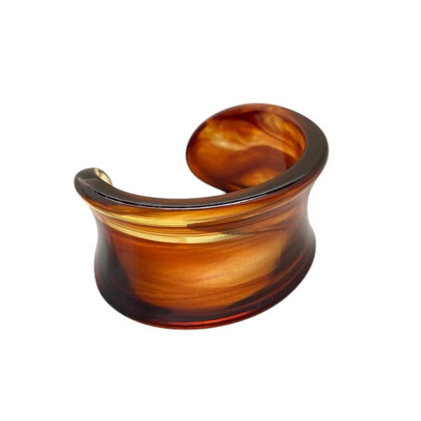 Resin Cuff Bracelet- 5 Colors