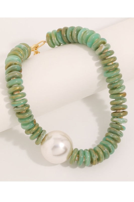 Jumbo Pearl Necklace- 4 Colors