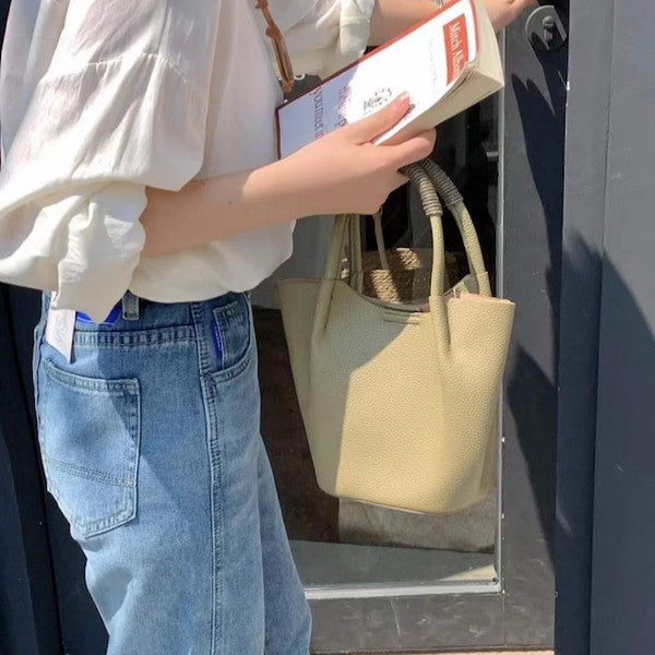 Top Handle Mini Tote- 2 Colors