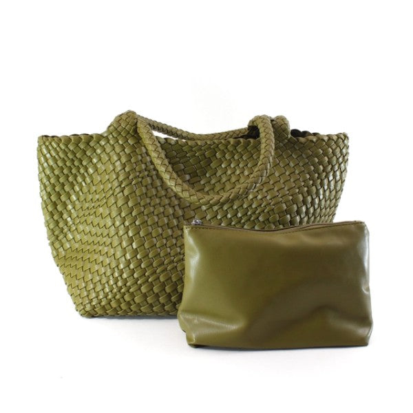 Woven Vegan Bag