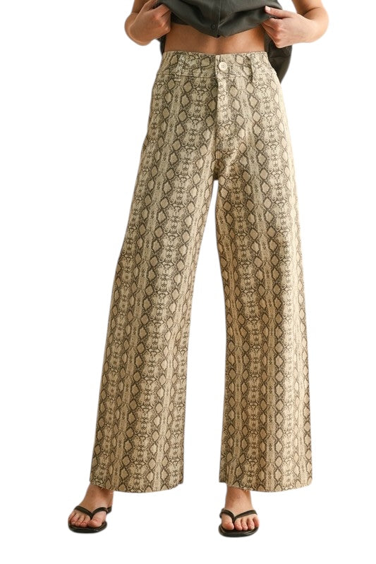 Slither High Waist Denim Pant