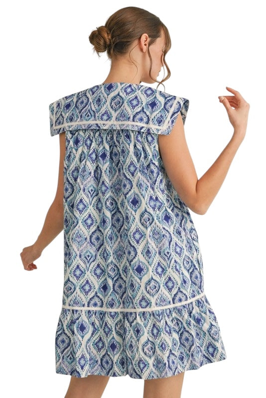 Geo Sailor Mini in Blue