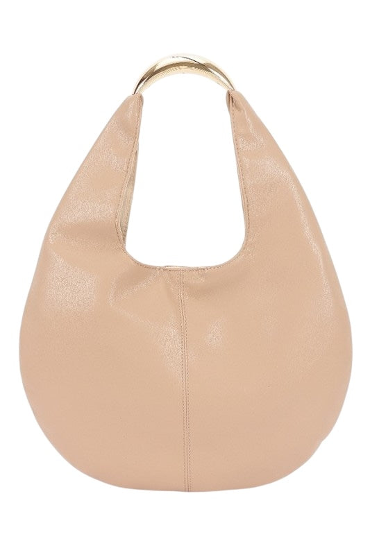 Brass Handle Hobo- 2 Colors