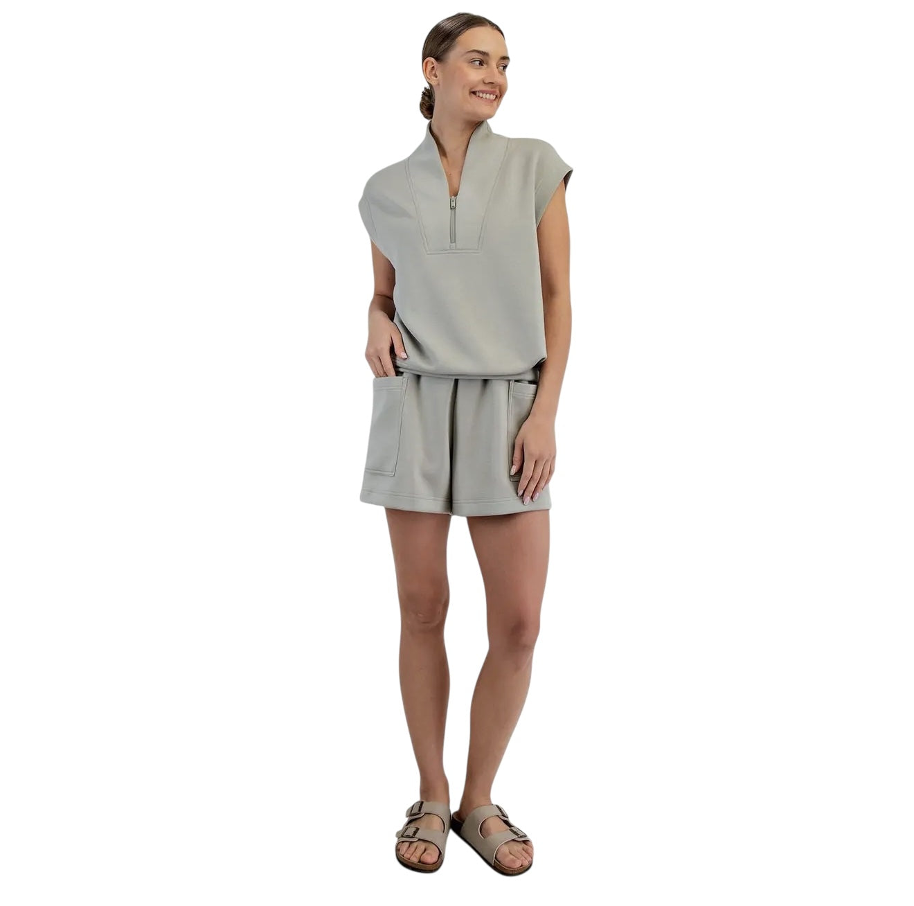 Scuba Quarter Zip Top