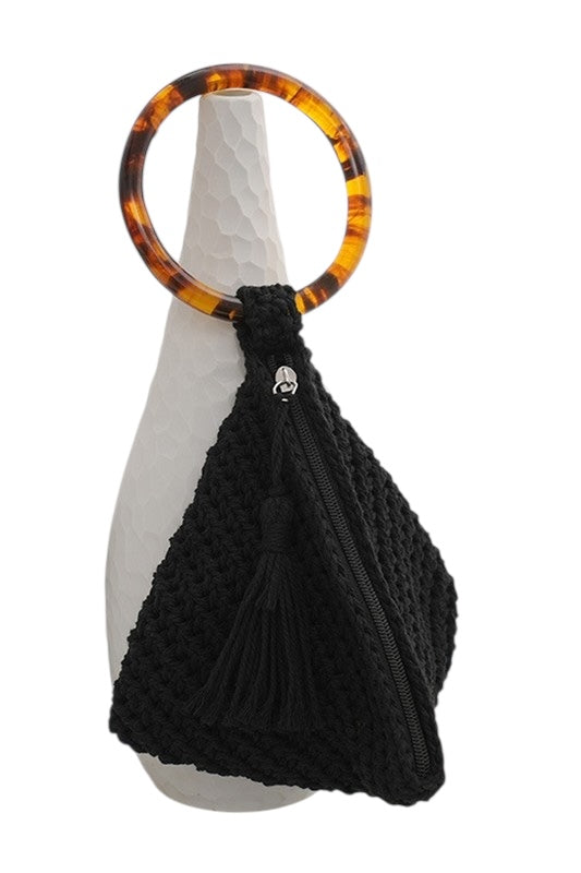 Tortoise Handle Tote - 3 Colors