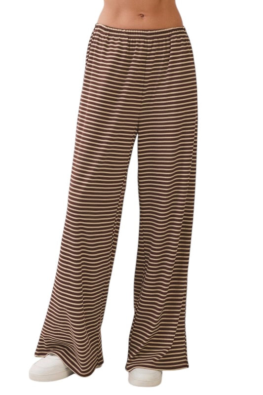 Stripe Knit Pant- 2 Colors