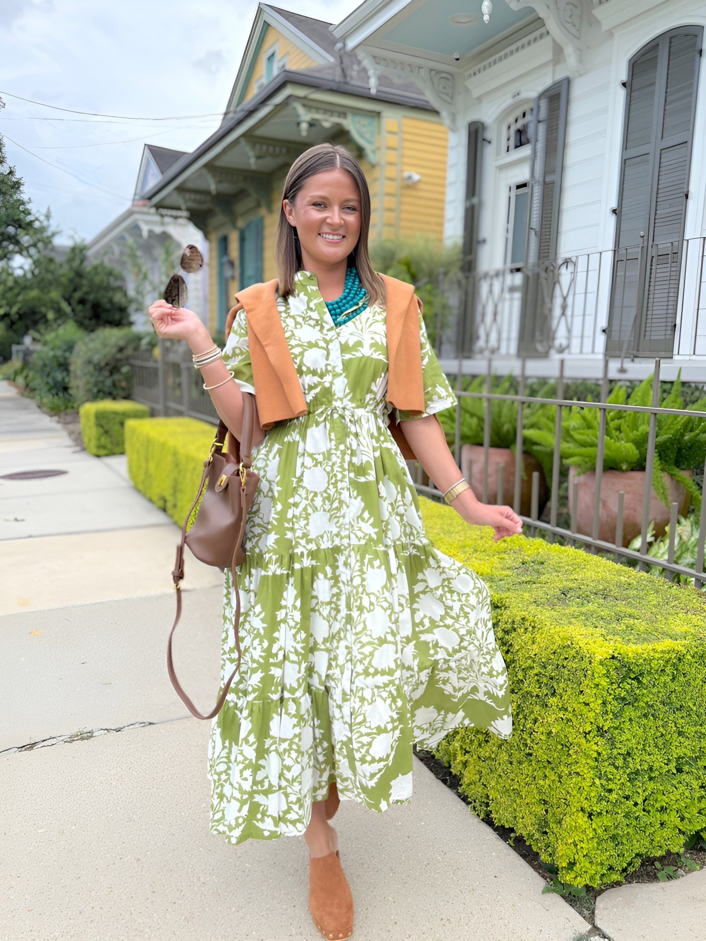 Carrollton Midi in Citron