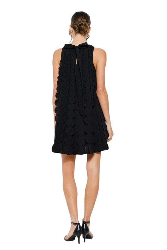 3D Circles Mini in Black