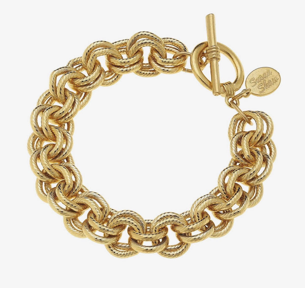 Double Link Chain Bracelet