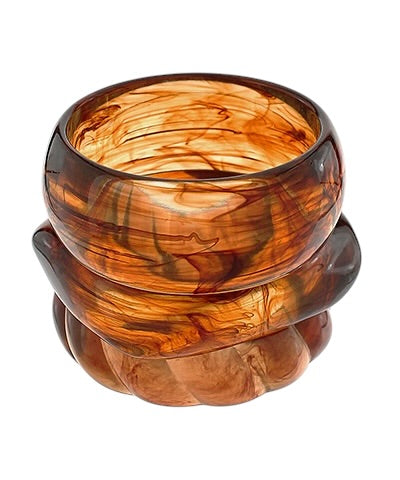 Tortoise Resin Bangles-3 styles