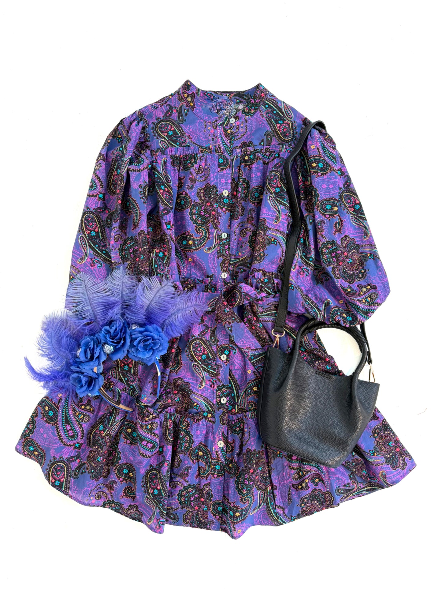 Purple Paisley Mini