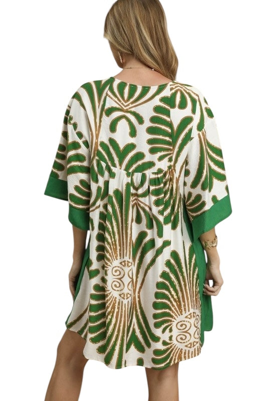 Green Goddess Kimono