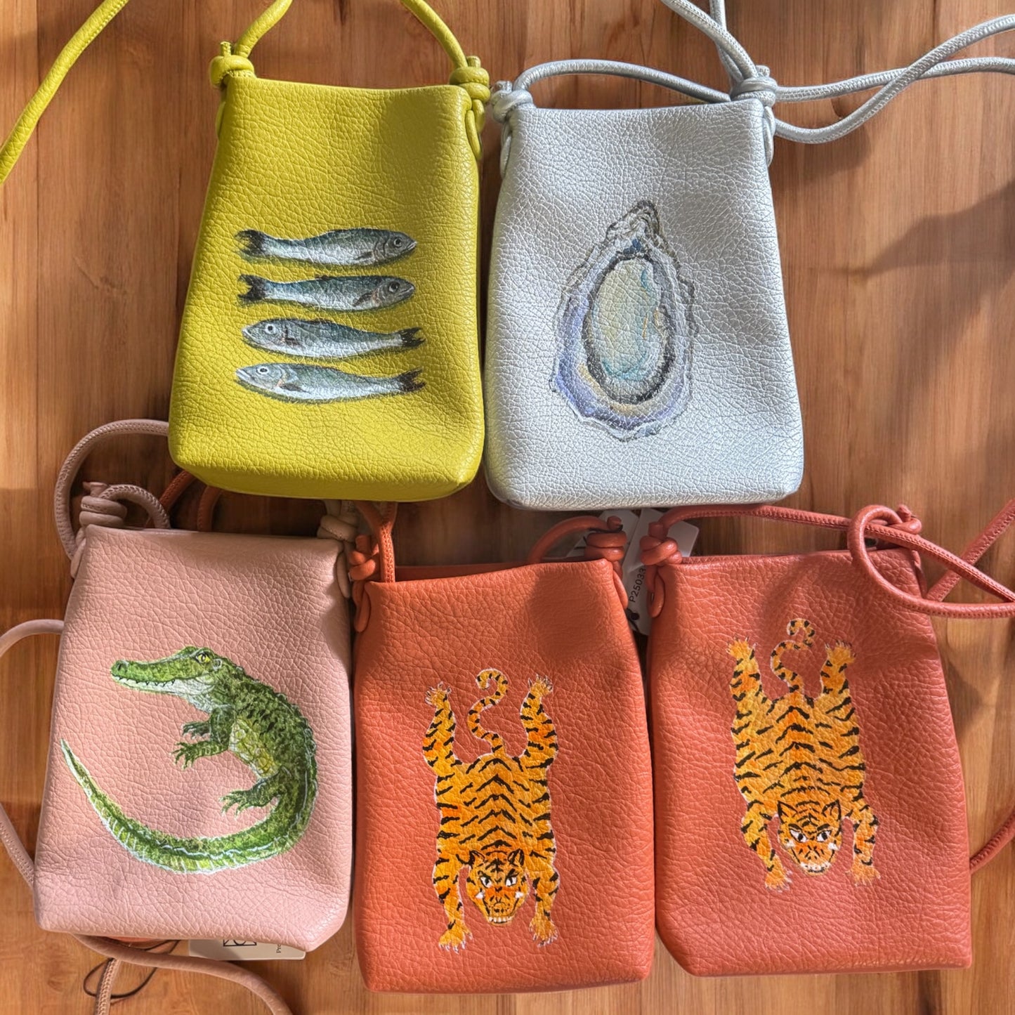 Jenn Leverett Art Hand Painted Handbags