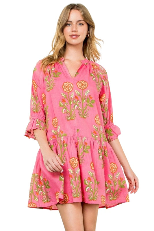 Bettie Dress in Pink