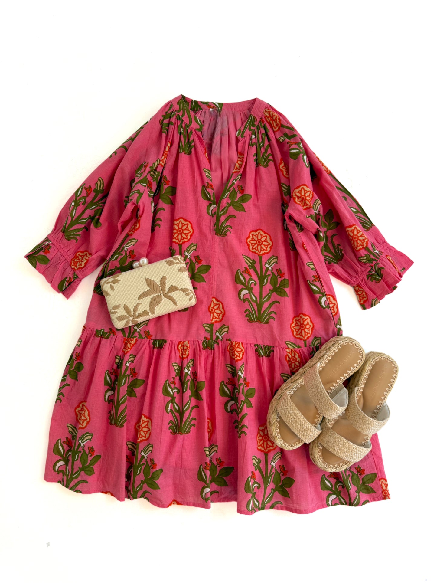 Bettie Dress in Pink