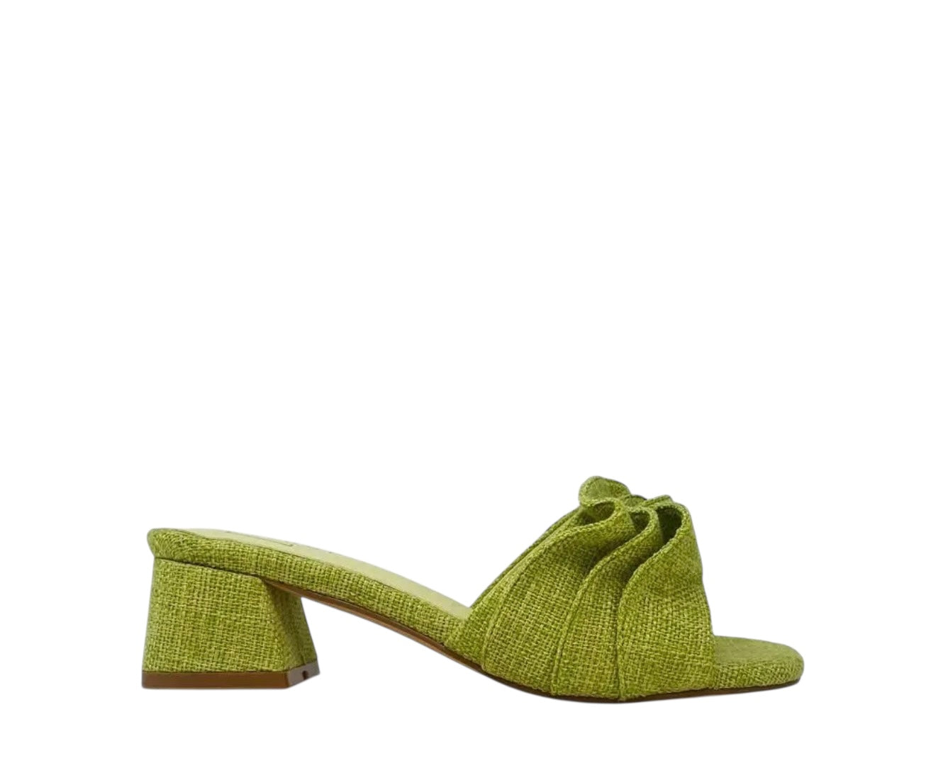 Ruffle Raffia Heel - 2 Colors