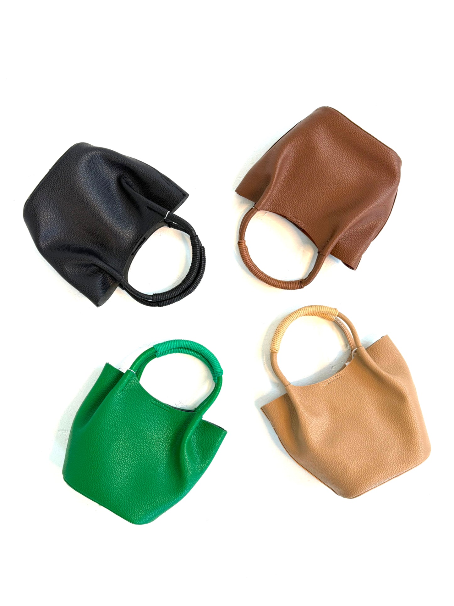 Vegan Top Handle Bag
