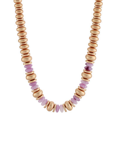 Gold & Resin Necklace- 2 Colors
