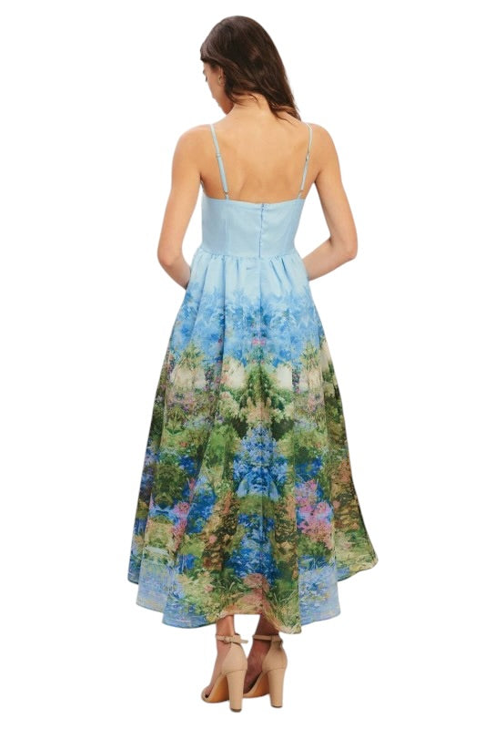 Watercolor Floral Fields Midi