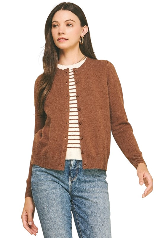 Twofer Cardigan- 2 Colors