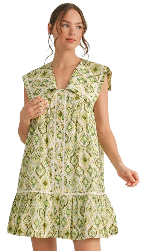 Geo Sailor Mini in Green