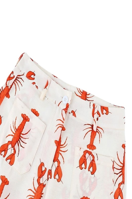 Lobster Patch Pocket Pant