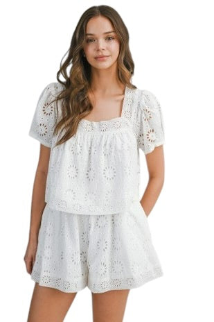 Cotton Eyelet Set