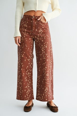 Fawn Print Denim