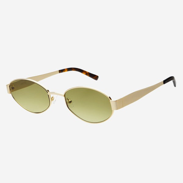 Soho Gold & Green Sunnies
