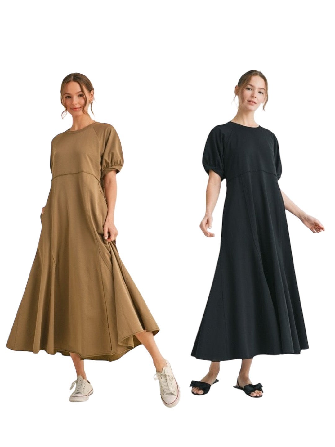 Casual Days Midi ~ Two Colors