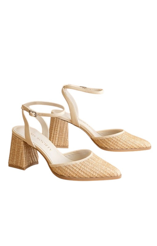 Pippa Raffia Heel