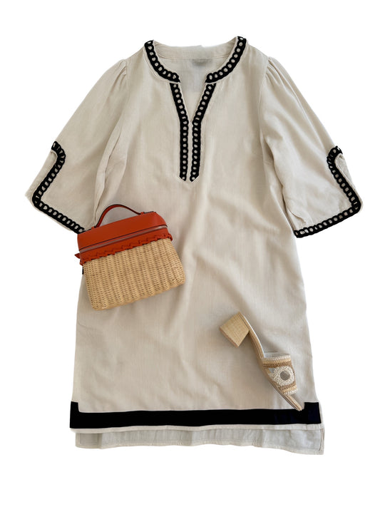 Oatmeal Linen Shift