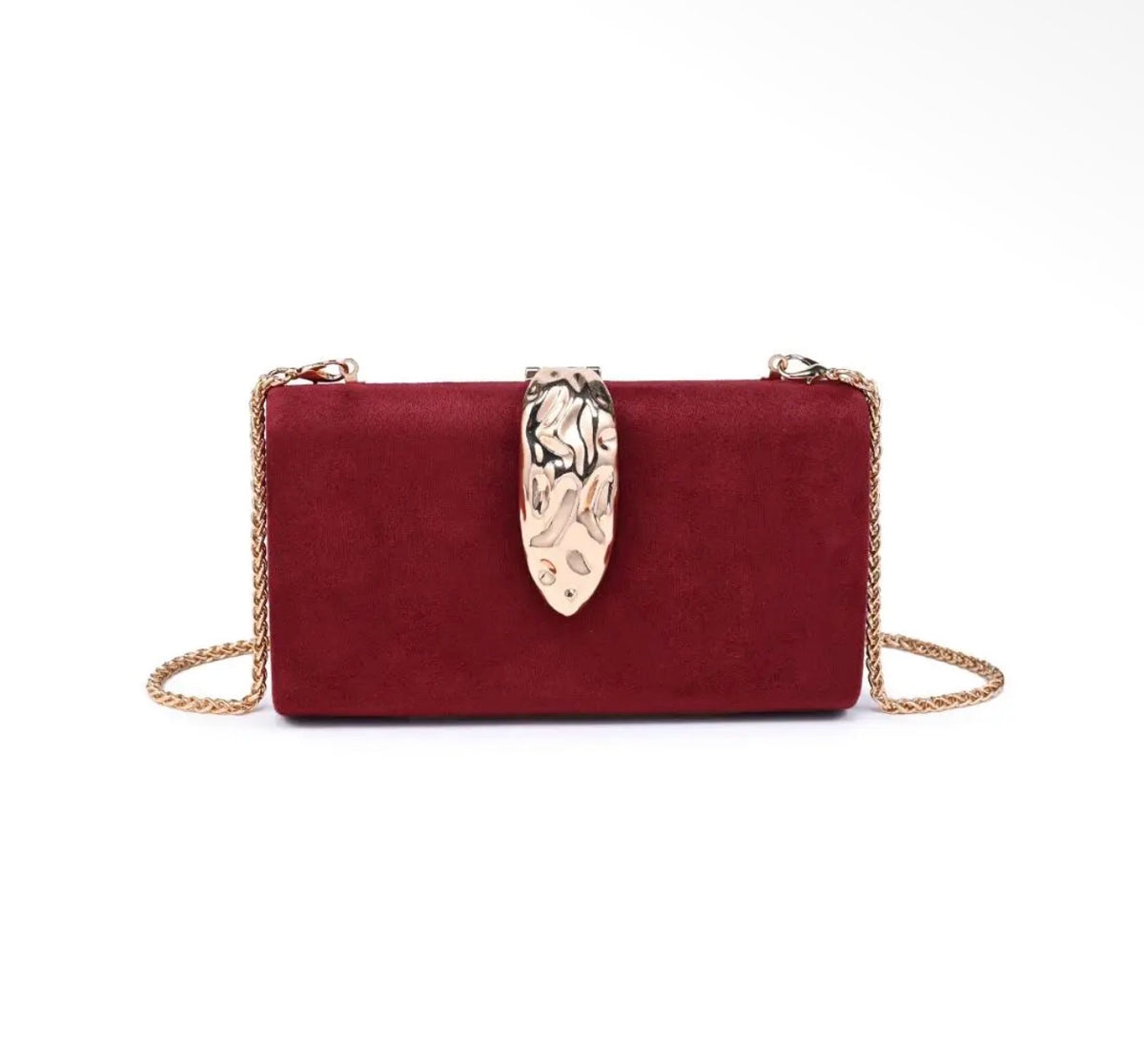 Golden Leaf Clutch