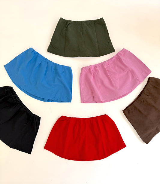 Linen Skort