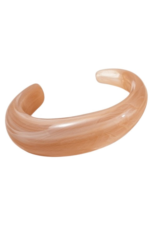 Resin Bubble Cuff-2 Colors